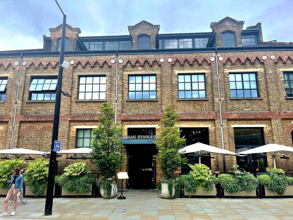 German Gymnasium King's Cross brunch